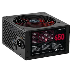 FUENTE ALIMENTACION NOX NX650 650W ATX NEGRO