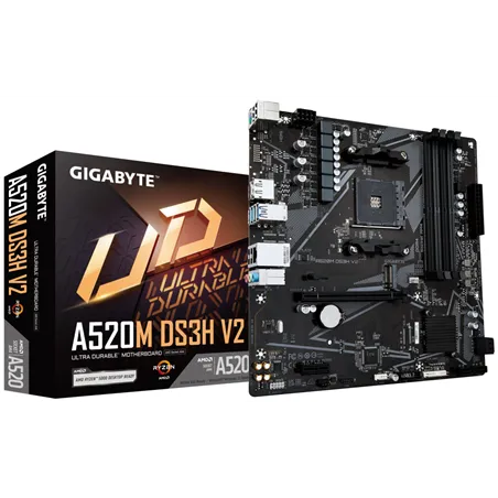 PLACA BASE GIGABYTE A520M DS3H V2 AM4 MATX 4XDDR4