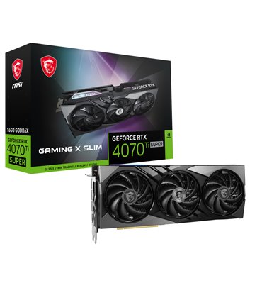 TARJETA GRAFICA MSI GEFORCE RTX 4070 Ti SUPER 16GB GAMING X SLI