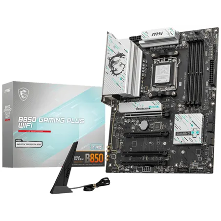 PLACA BASE MSI B850 GAMING PLUS WIFI PCI-E x16 Gen5, M.2 Gen5