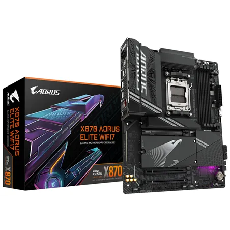 PLACA BASE GIGABYTE X870 AORUS ELITE WIFI7 AM5 ATX 4XDDR5