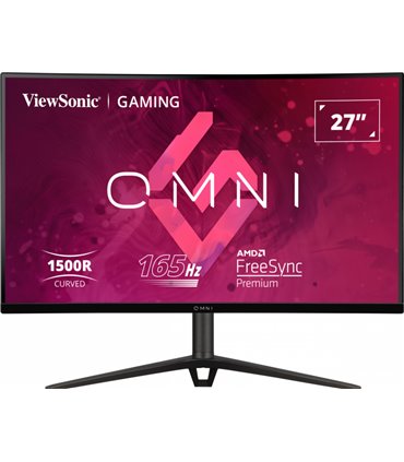 MONITOR VIEWSONIC VX2718-2KPC-MHD 27" QHD 1MS 2XHDMI DP 165HZ CURVO GAMING