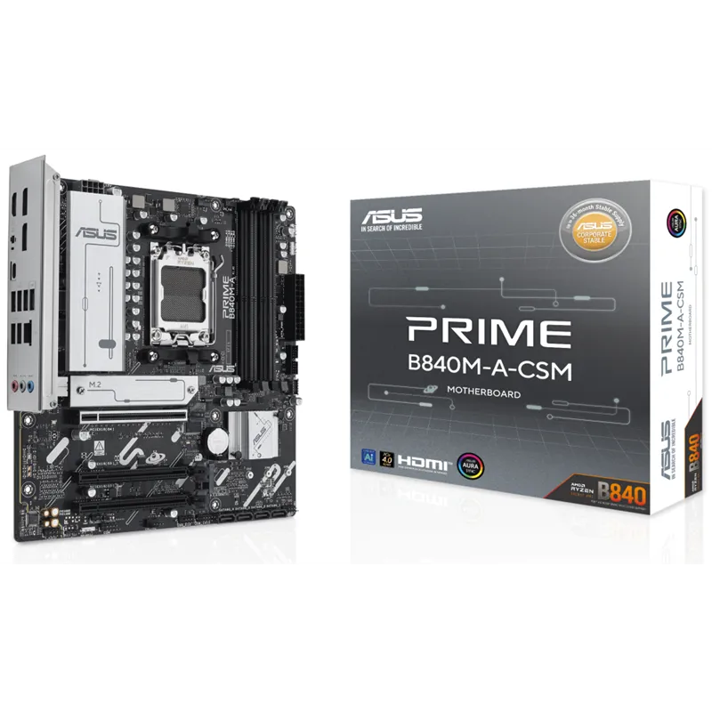PLACA BASE ASUS PRIME B840M-A CSM M-ATX AM5 DDR5