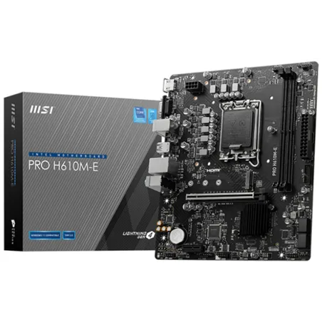 PLACA BASE MSI PRO H610M-E 1700 MATX 2XDDR5