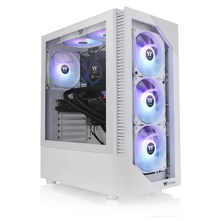 CAJA THERMALTAKE VIEW 200 TG ARGB ATX 2XUSB 3.2 SIN FUENTE BLANCO