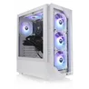 CAJA THERMALTAKE VIEW 200 TG ARGB ATX 2XUSB 3.2 SIN FUENTE BLANCO