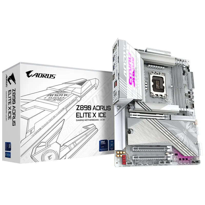 PLACA BASE GIGABYTE Z890 A ELITE X ICE G10