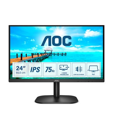 MONITOR AOC 24B2XH 23,8" IPS FHD 4MS VGA HDMI