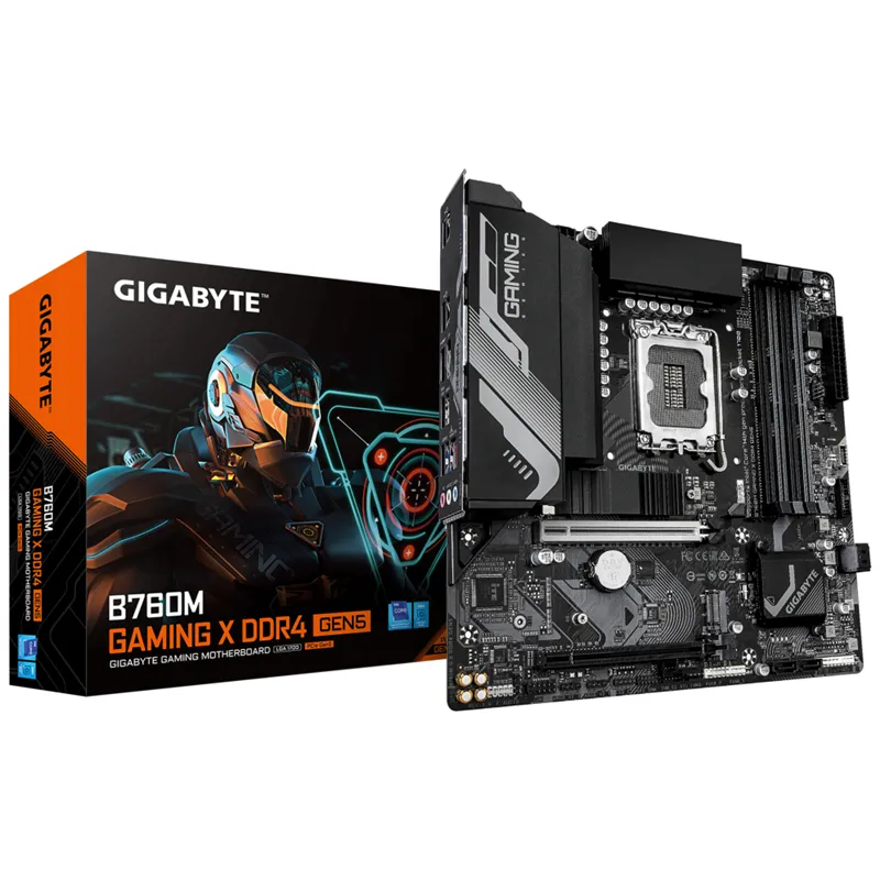 PLACA BASE GIGABYTE B760M GAMING X DDR4 GEN5