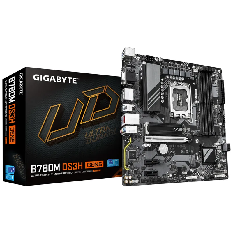 PLACA BASE GIGABYTE B760M DS3H GEN 5 4XDDR5