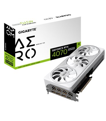 TARJETA GRAFICA GIGABYTE RTX 4070 SUPER AERO OC 12GB