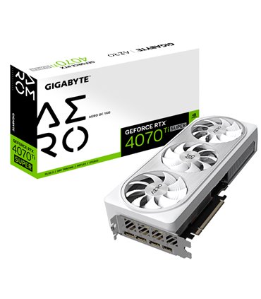 TARJETA GRAFICA GIGABYTE RTX 4070 TI SUPER AERO OC 16GB