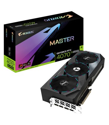 TARJETA GRAFICA GIGABYTE RTX 4070 TI SUPER AORUS MASTER 16GB