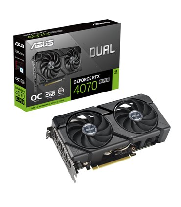 TARJETA GRAFICA ASUS DUAL RTX4070 SUPER OC 12GB EVO