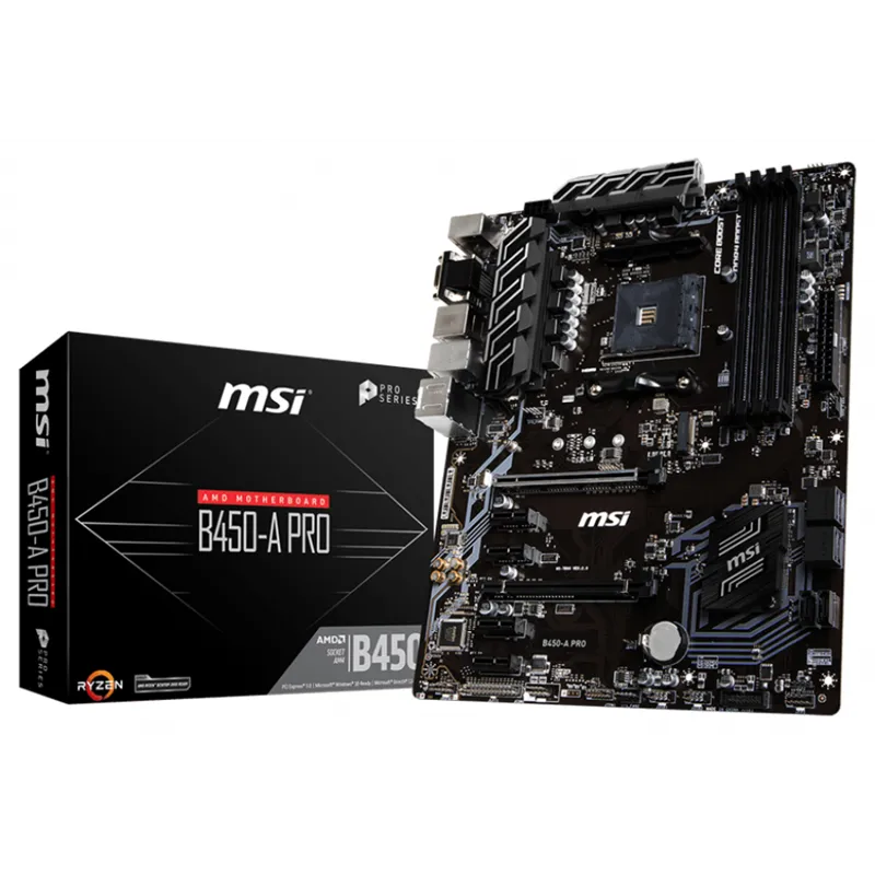PLACA BASE MSI B550-A PRO AM4 ATX 4XDDR4