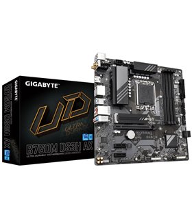 PLACA BASE GIGABYTE B760M DS3H AX G12 1700 MATX 4XDDR5