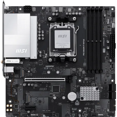 PLACA BASE MSI B840M-P WIFI6E AM5 DDR5