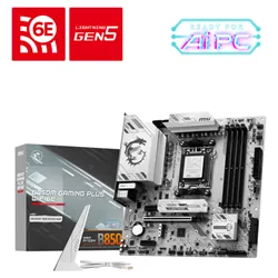 PLACA BASE MSI B850M GAMING PLUS WIFI6E PCI-E x16 Gen5, M.2 Gen5