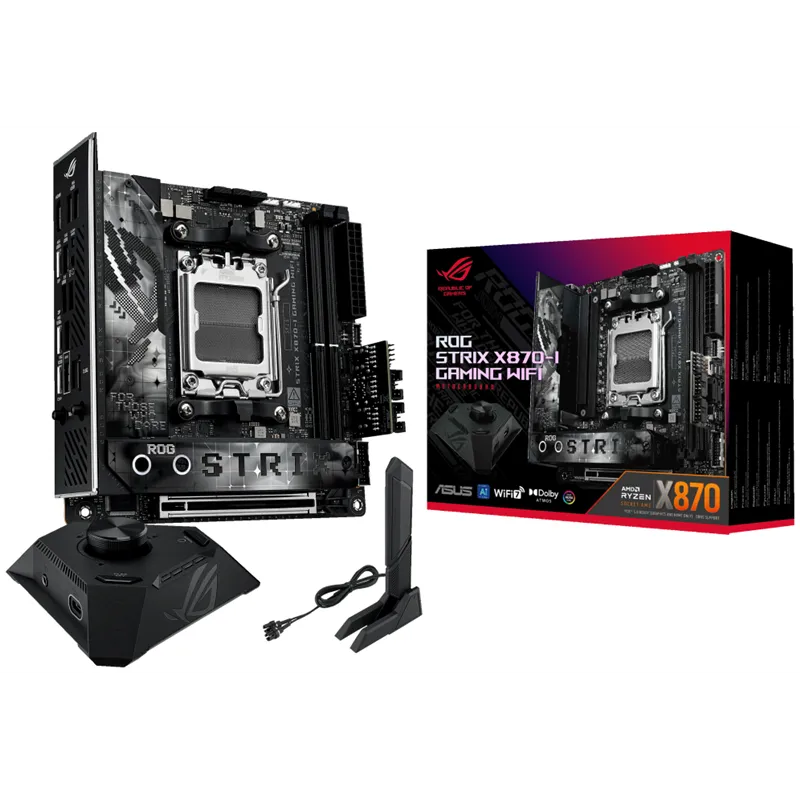 PLACA BASE ASUS ROG STRIX X870-I GAMING WIFI AM5 ATX 4XDDR5