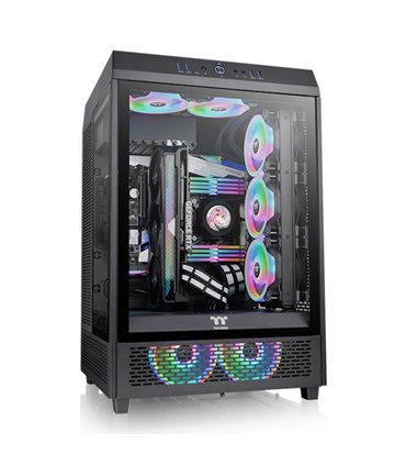 CAJA THERMALTAKE THE TOWER 500 E-ATX 2XUSB 3.2 SIN FUENTE NEGRO