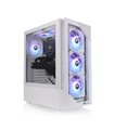 CAJA THERMALTAKE VIEW200 TG ARGB ATX 2XUSB 3.2 SIN FUENTE BLANCO
