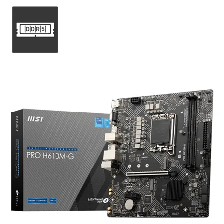 PLACA BASE MSI PRO H610M-G 1700 MATX 2XDDR5