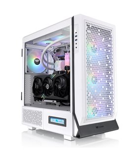 CAJA THERMALTAKE CERES 500 TG ARGB SNOW ATX 2XUSB 3.0 SIN FUENTE BLANCO