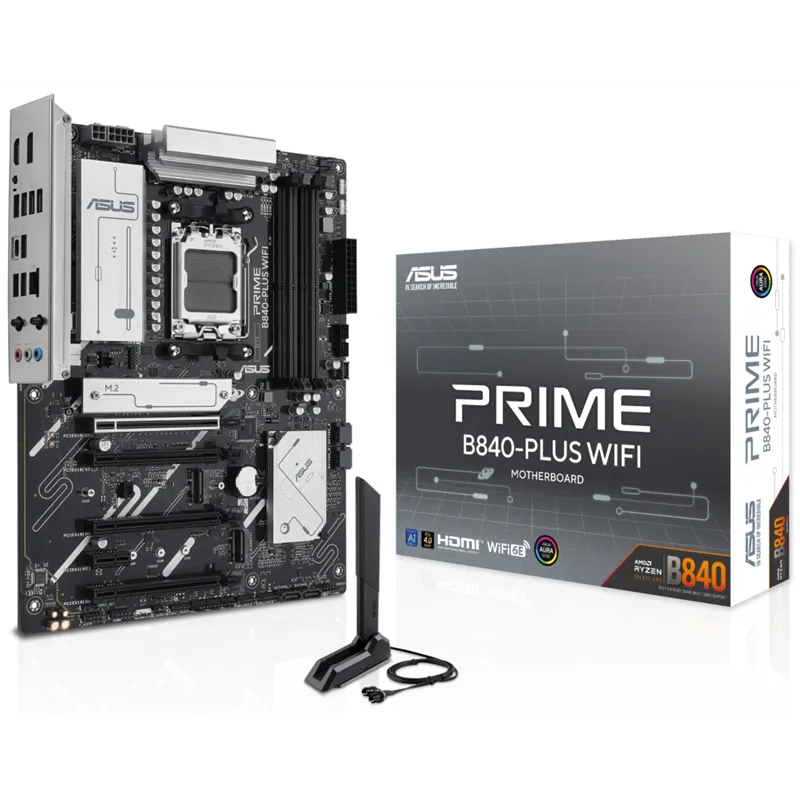 PLACA BASE ASUS PRIME B840 PLUS  WIFI ATX AM5 DDR5
