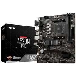 PLACA BASE MSI A520M PRO AM4 MATX 2XDDR4
