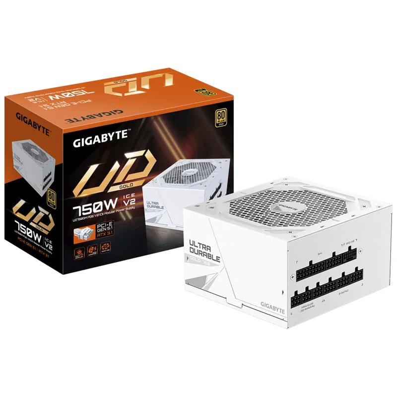 FUENTE ALIMENTACION GIGABYTE GP-UD750GM PG5 ICE 750W 80+ GOLD
