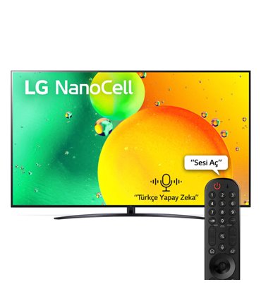 TV LG 43NANO766 QA 43" UHD PROCESADOR INTELIGENTE SMART TV 4K