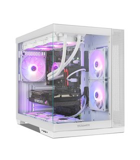 CAJA HUMMER ASTRA NEO SEMITT ATX CRISTAL FRAMELESS BLANCO