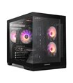 CAJA HUMMER ASTRA NEO SEMITT ATX CRISTAL FRAMELESS NEGRO