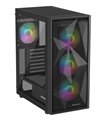 CAJA GAMING GENESIS DIAXID 605 ARGB ATX MEDIATORRE 1XUSB-C 2XUSB3.0 SIN FUENTE N
