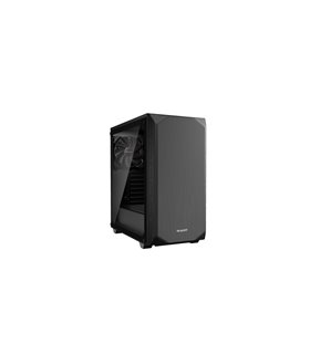 CAJA BEQUIET PURE BASE 500 WINDOW ATX 2XUSB 3.0 SIN FUENTE NEGRO