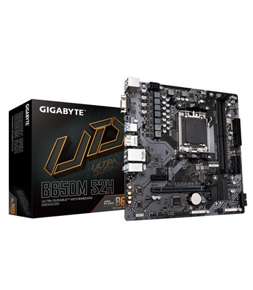 PLACA BASE GIGABYTE B650M S2H 1.1 AM5 MATX 2XDDR5