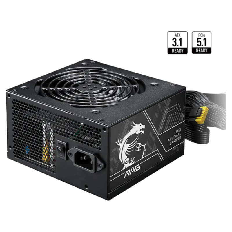 FUENTE DE ALIMENTACION MSI MAG A750BN 750W 80+ Bronze PCIE5 II