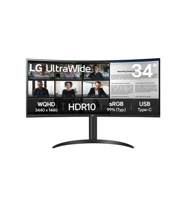 MONITOR CURVO LG ULTRAWIDE 43" QHD HDMI DP