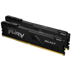DDR4 KINGSTON 2X8GB 3200  FURY BEAST NEGRO
