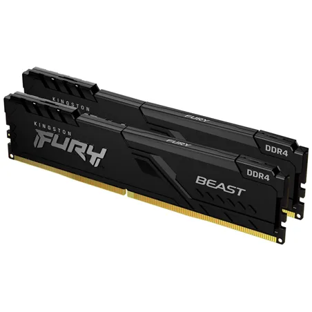 DDR4 KINGSTON 2X8GB 3200  FURY BEAST NEGRO
