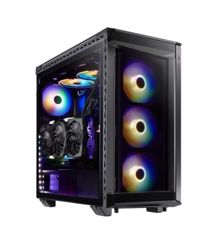 CAJA GAMING XPG BATTLECRUISER E-ATX 1XUSB-C 2XUSB SIN FUENTE NEGRO