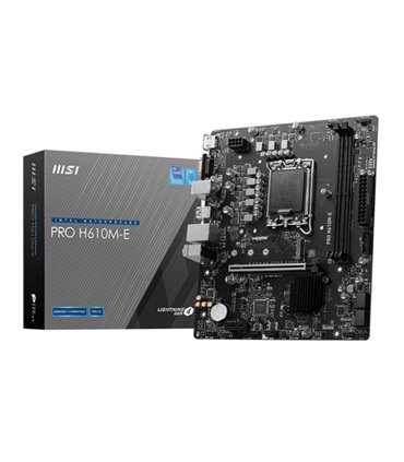 PLACA BASE MSI PRO H610M-E 1700 MATX 2XDDR5