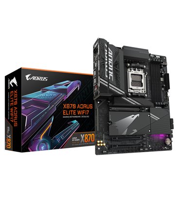 PLACA BASE GIGABYTE X870 AORUS ELITE WIFI7 AM5 ATX 4XDDR5
