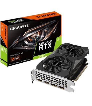TARJETA GRAFICA GIGABYTE RTX 3050 WINDFORCE OC 6GB