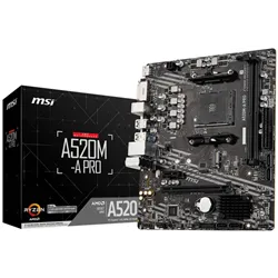 PLACA BASE MSI A520M-A PRO AM4 MATX 2XDDR4
