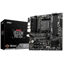 PLACA BASE MSI B550M PRO-VDH AM4 MATX 4XDDR4