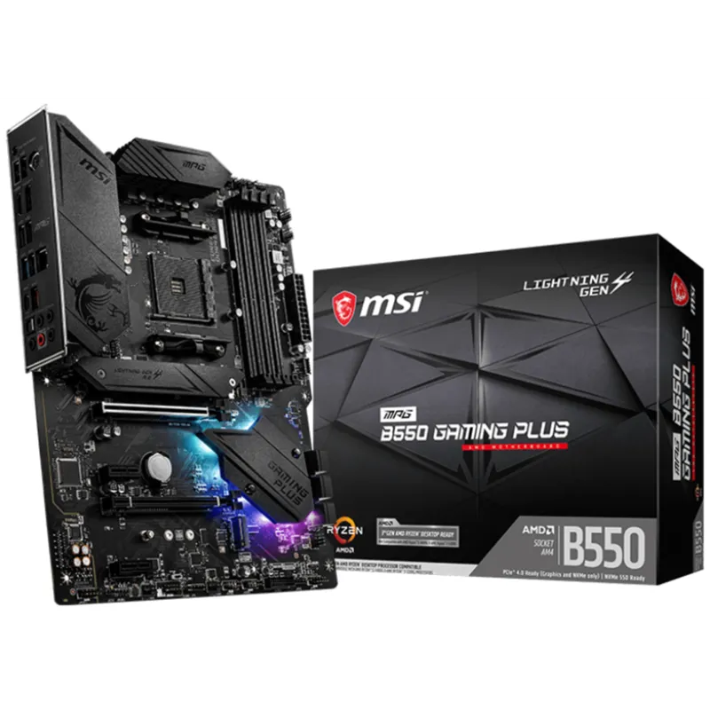 PLACA BASE MSI MPG B550 GAMING PLUS AM4 ATX
