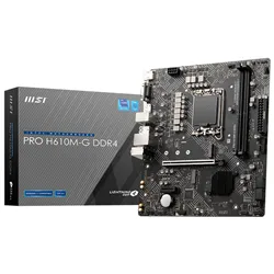 PLACA BASE MSI PRO H610M-G D4 1700 MATX 2XDDR4