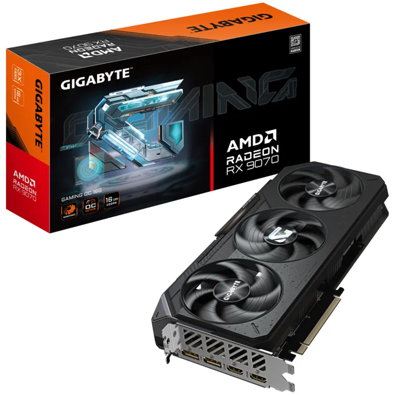 TARJETA GRAFICA GIGABYTE RADEON RX 9070 GAMING OC 16G
