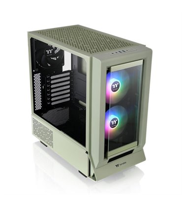 CAJA GAMING THERMALTAKE CERES 350 MX ATX 3XVENT 140 ARGB MATCHA SN FUENTEÂ